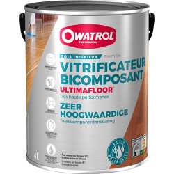 Ultimafloor 5L mat vitrificateur bi-composant Owatrol